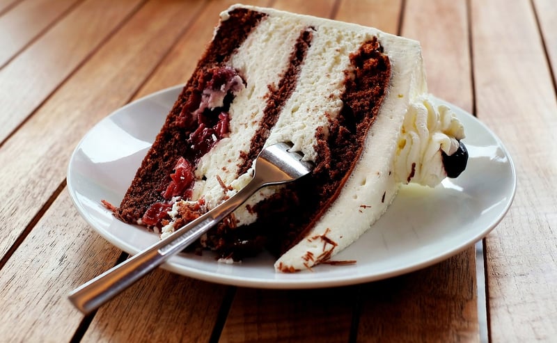 Vanilla star cake