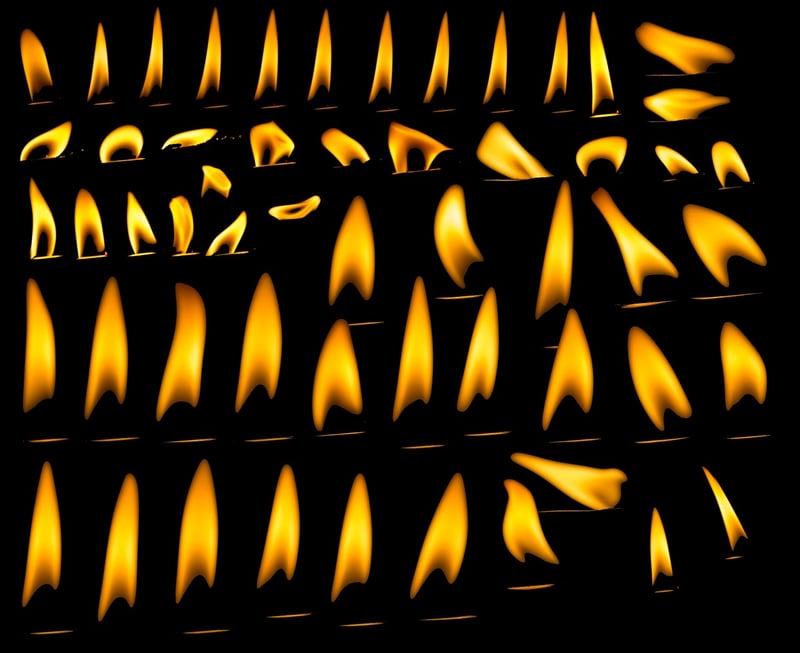Starry Night Candle