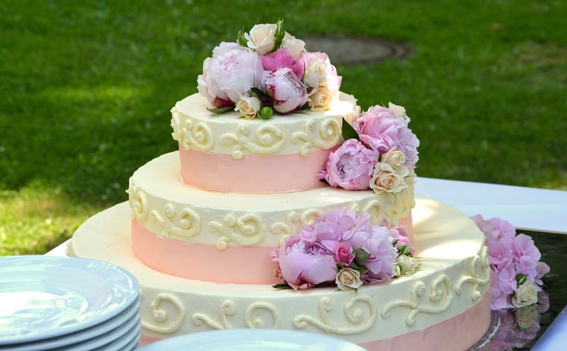 Constellation wedding cake